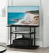 Furinno Basic Coffee Table, 2-Tier Modern Coffee Table with Open Shelf, Easy Assembly Side Table, for Living Room, Bedroom, Home Office, Amber Oak