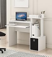 Furinno Basic Coffee Table, 2-Tier Modern Coffee Table with Open Shelf, Easy Assembly Side Table, for Living Room, Bedroom, Home Office, Amber Oak