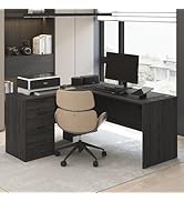 Furinno Basic Coffee Table, 2-Tier Modern Coffee Table with Open Shelf, Easy Assembly Side Table, for Living Room, Bedroom, Home Office, Amber Oak